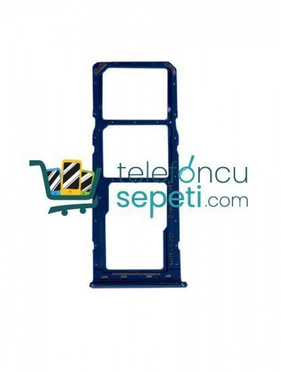 Samsung Galaxy A50 A505 Sim Kart Tepsisi Mavi
