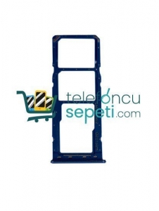 Samsung Galaxy A50 A505 Sim Kart Tepsisi Mavi