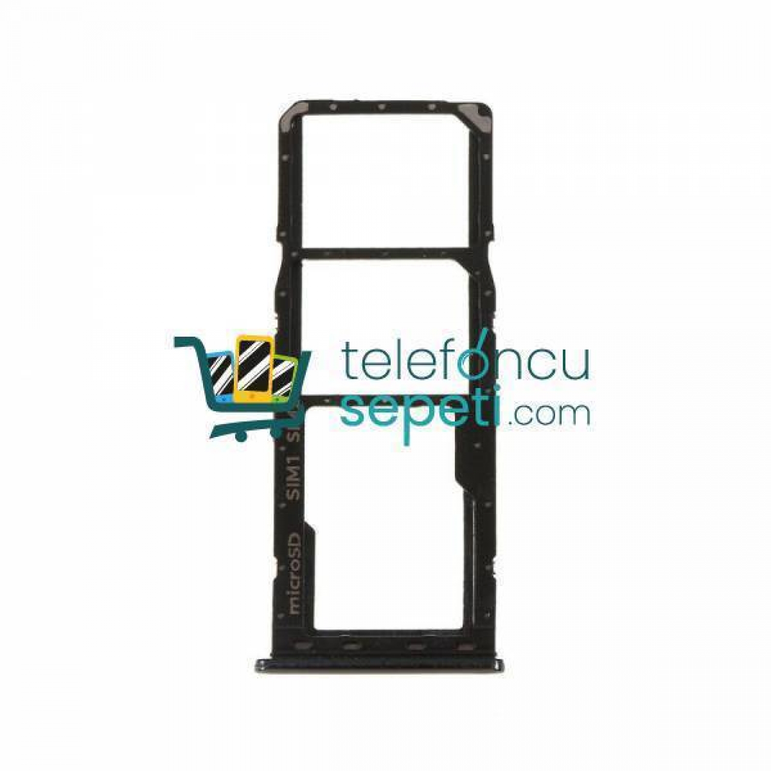 Samsung Galaxy A50 A505 Sim Kart Tepsisi Siyah