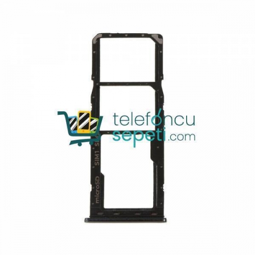 Samsung Galaxy A50 A505 Sim Kart Tepsisi Siyah