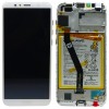 Huawei Y6 2018 Ekran Dokunmatik Beyaz Bataryalı Orjinal