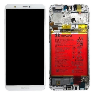 Huawei P Smart 2018 Ekran Dokunmatik Beyaz Bataryalı Orjinal