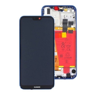 Huawei P20 Lite Ekran Dokunmatik Mavi Bataryalı %100 Orijinal