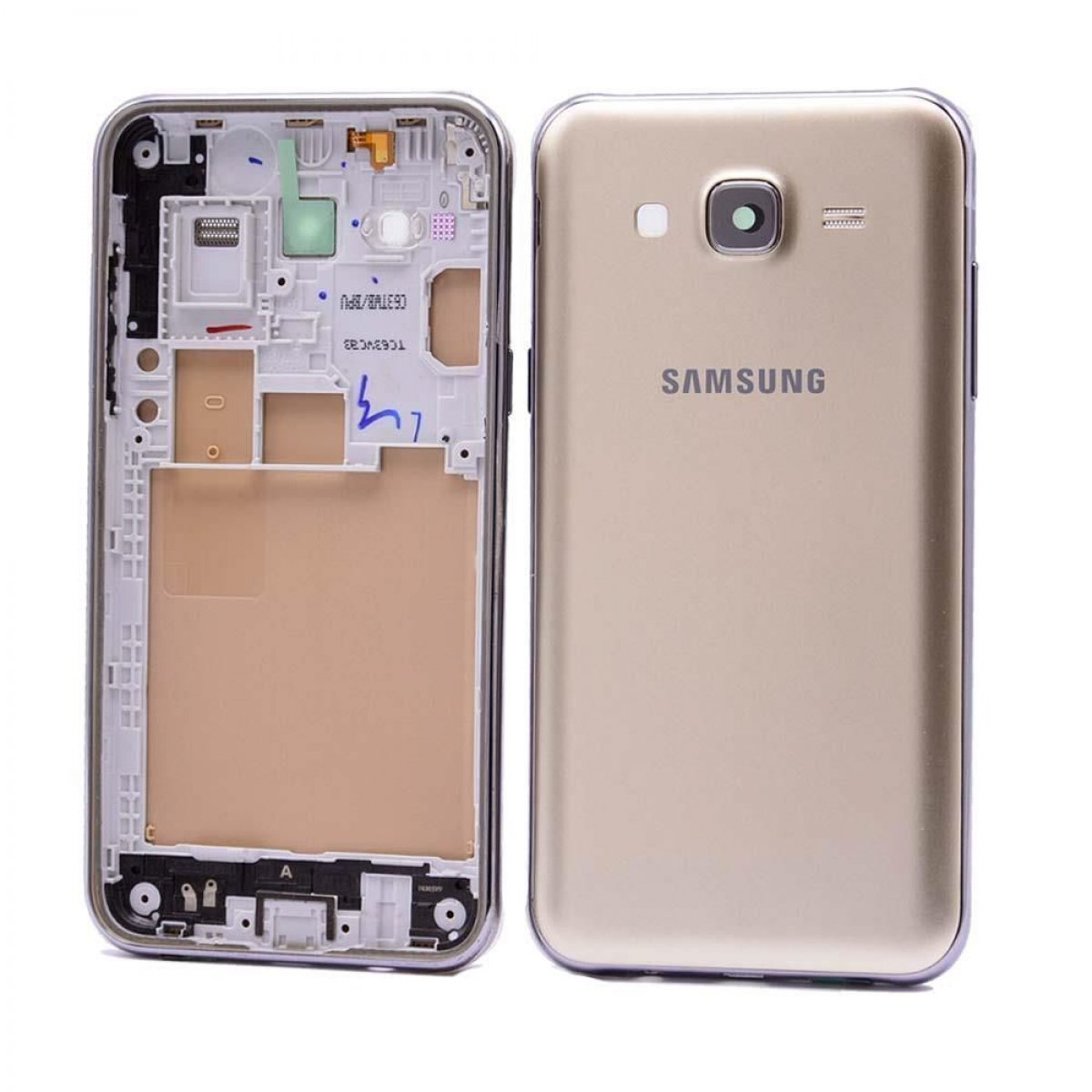 Samsung Galaxy J5 J500 Kasa Kapak Gold Duos