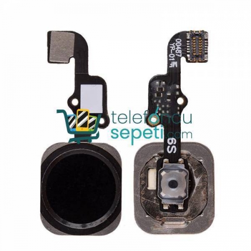 iPhone 6s Plus Home Tuş Bordu Filmi  Siyah