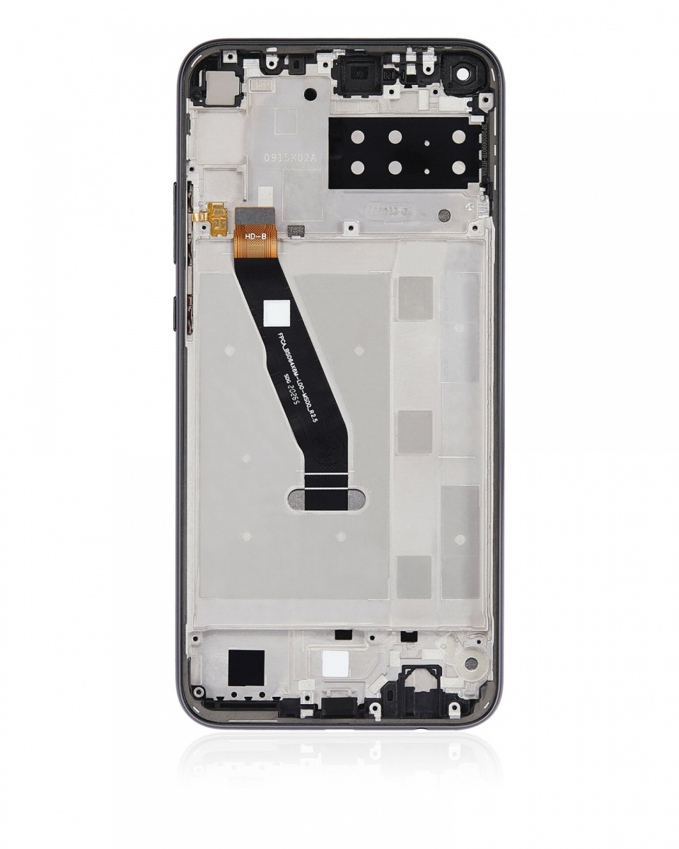 Huawei P40 Lite E Ekran Dokunmatik Siyah Çıtalı Orjinal