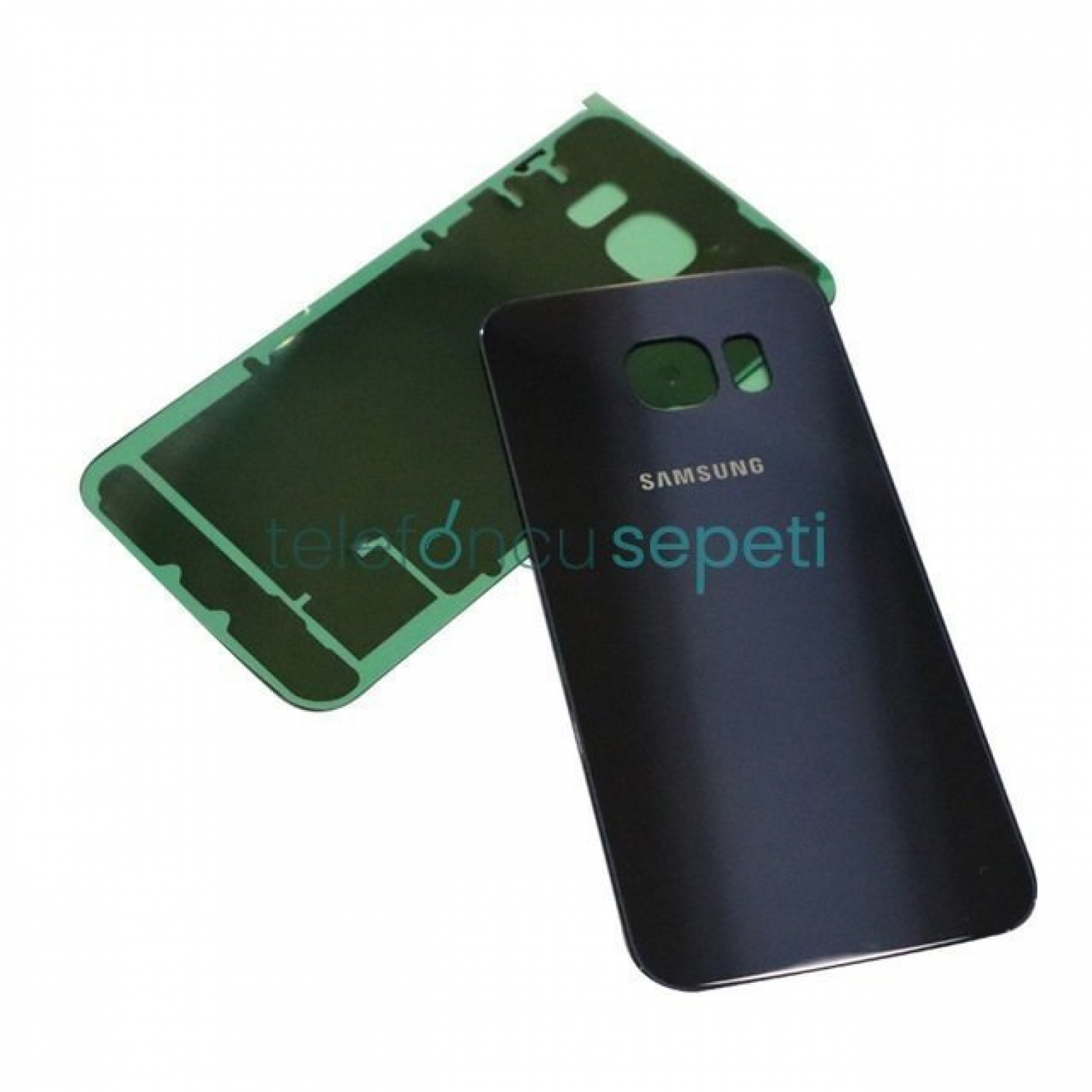 Samsung Galaxy S6 Edge G925 Arka Kapak Siyah Orjinal