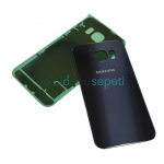 Samsung Galaxy S6 Edge G925 Arka Kapak Siyah Orjinal