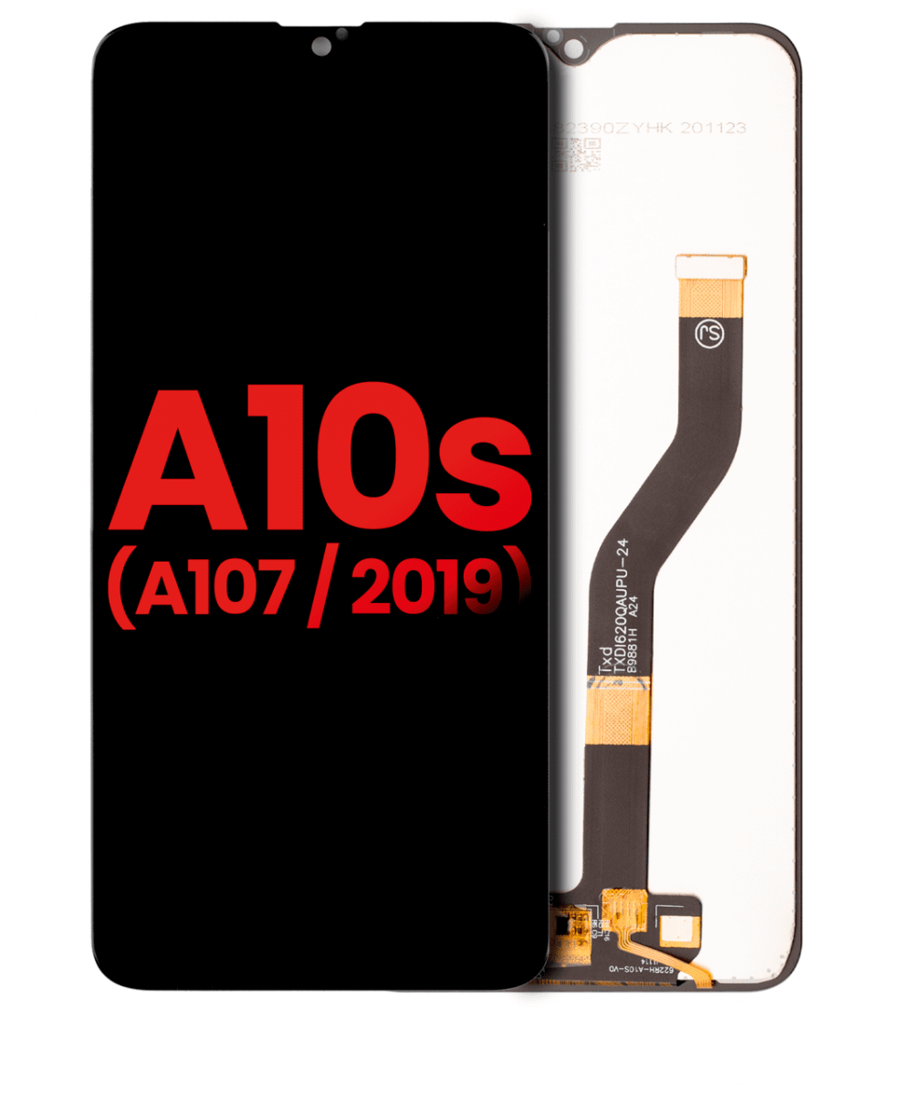 Samsung Galaxy A10S A107 Ekran Dokunmatik Siyah Çıtasız A Plus Kalite