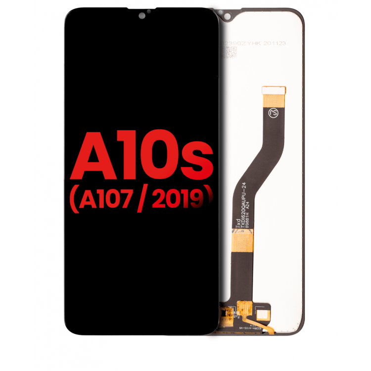 Samsung Galaxy A10S A107 Ekran Dokunmatik Siyah Çıtasız A Plus Kalite