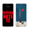 İnfinix Note 12 Ekran Dokunmatik Siyah Çıtasız Orjinal