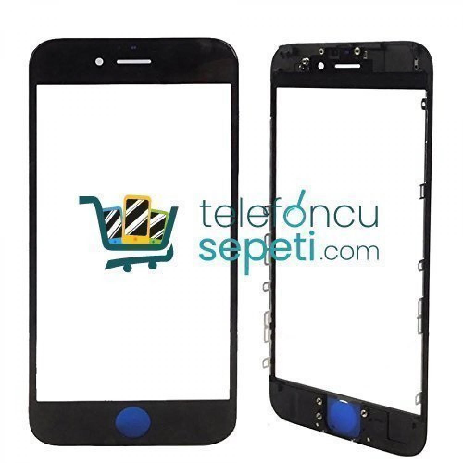 iPhone 6s Plus Lens Çıtalı Ocalı Siyah iPhone 6s Plus Lens Çıtalı Ocalı Siyah