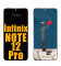 İnfinix Note 12 Pro Ekran Dokunmatik Siyah Çıtasız A Plus Kalite