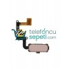 Samsung Galaxy A520 Home Tuş Bordu Filmi Gold