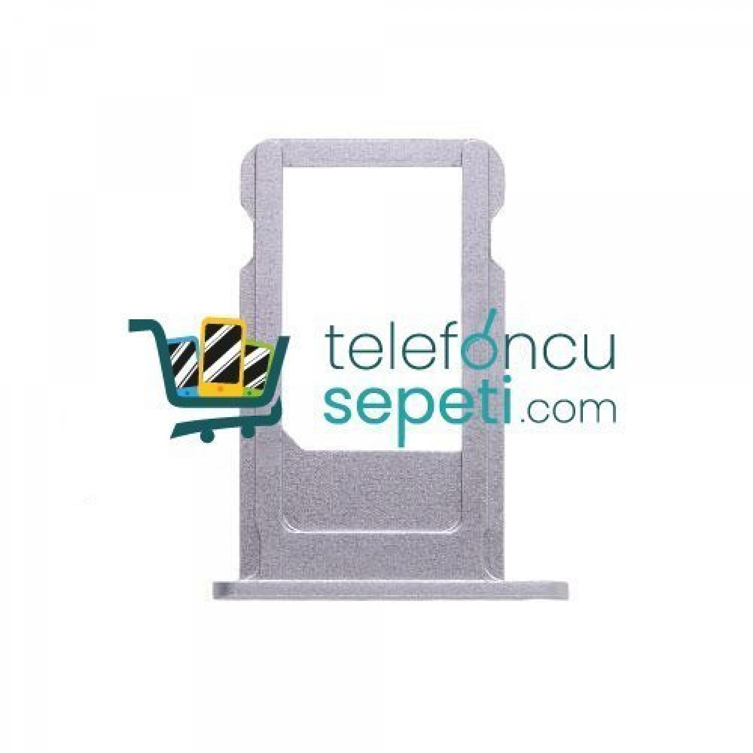 iPhone 6s Plus Sim Kart Tepsisi Gümüş iPhone 6s Plus Sim Kart Tepsisi Gümüş