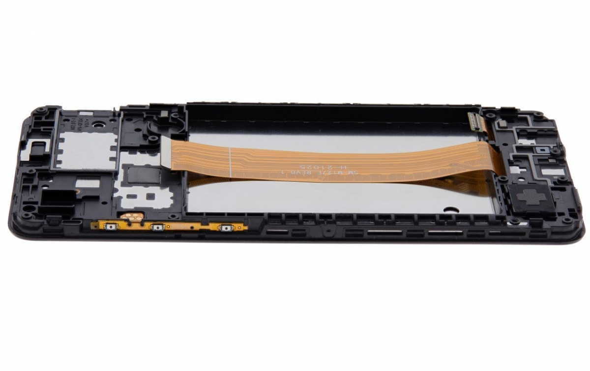 Samsung Galaxy A02 A022 Ekran Dokunmatik Siyah Çıtalı %100 Orijinal