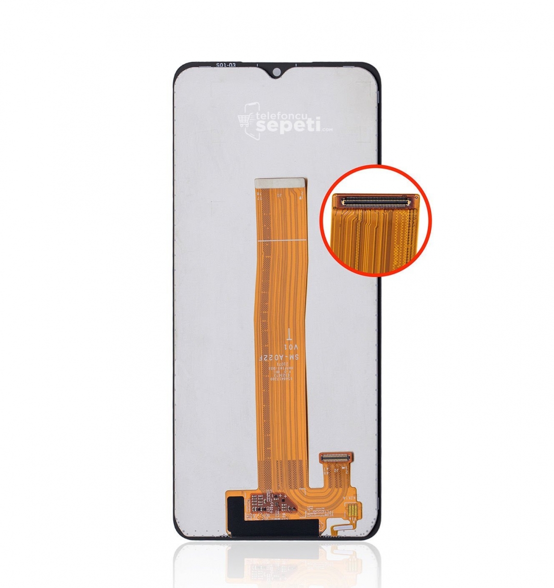 Samsung Galaxy A02 A022 Ekran Dokunmatik Siyah Çıtasız A Plus Kalite Samsung Galaxy A02 A022 Ekran Dokunmatik Siyah Çıtasız A Plus Kalite