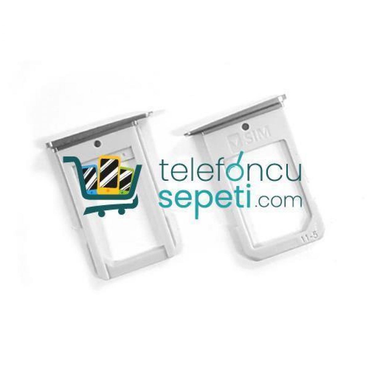 Samsung Galaxy S6 Edge G925 Sim Kart Tepsisi Siyah