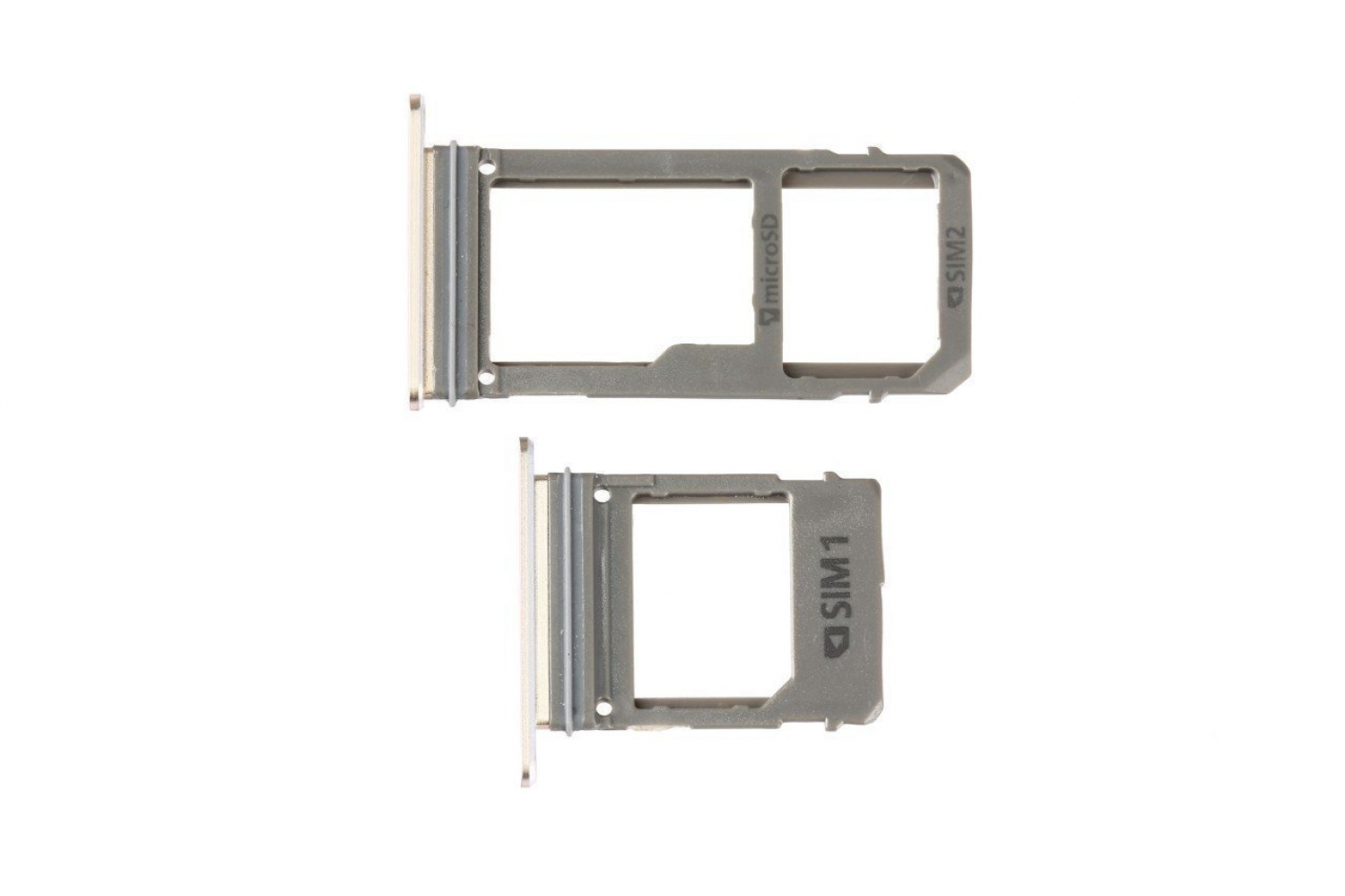 Samsung Galaxy A520 Sim Kart Tepsisi Gold Çift