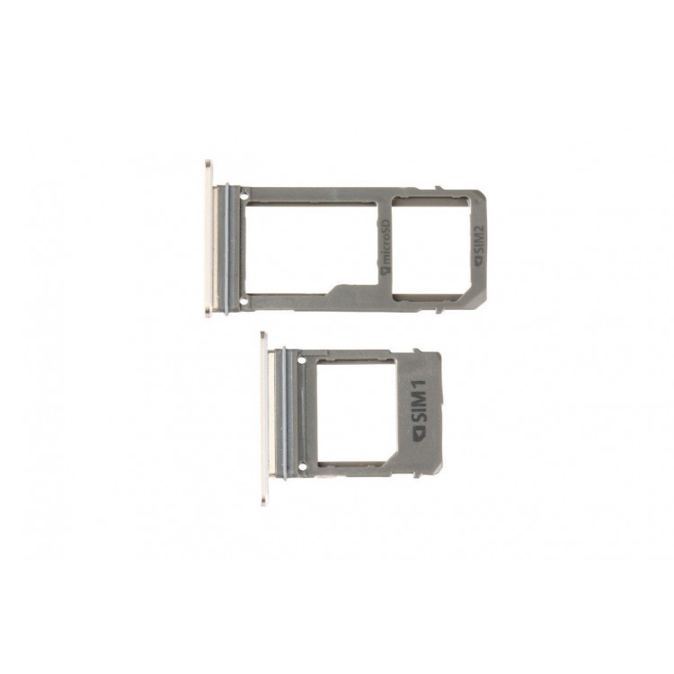 Samsung Galaxy A520 Sim Kart Tepsisi Gold Çift