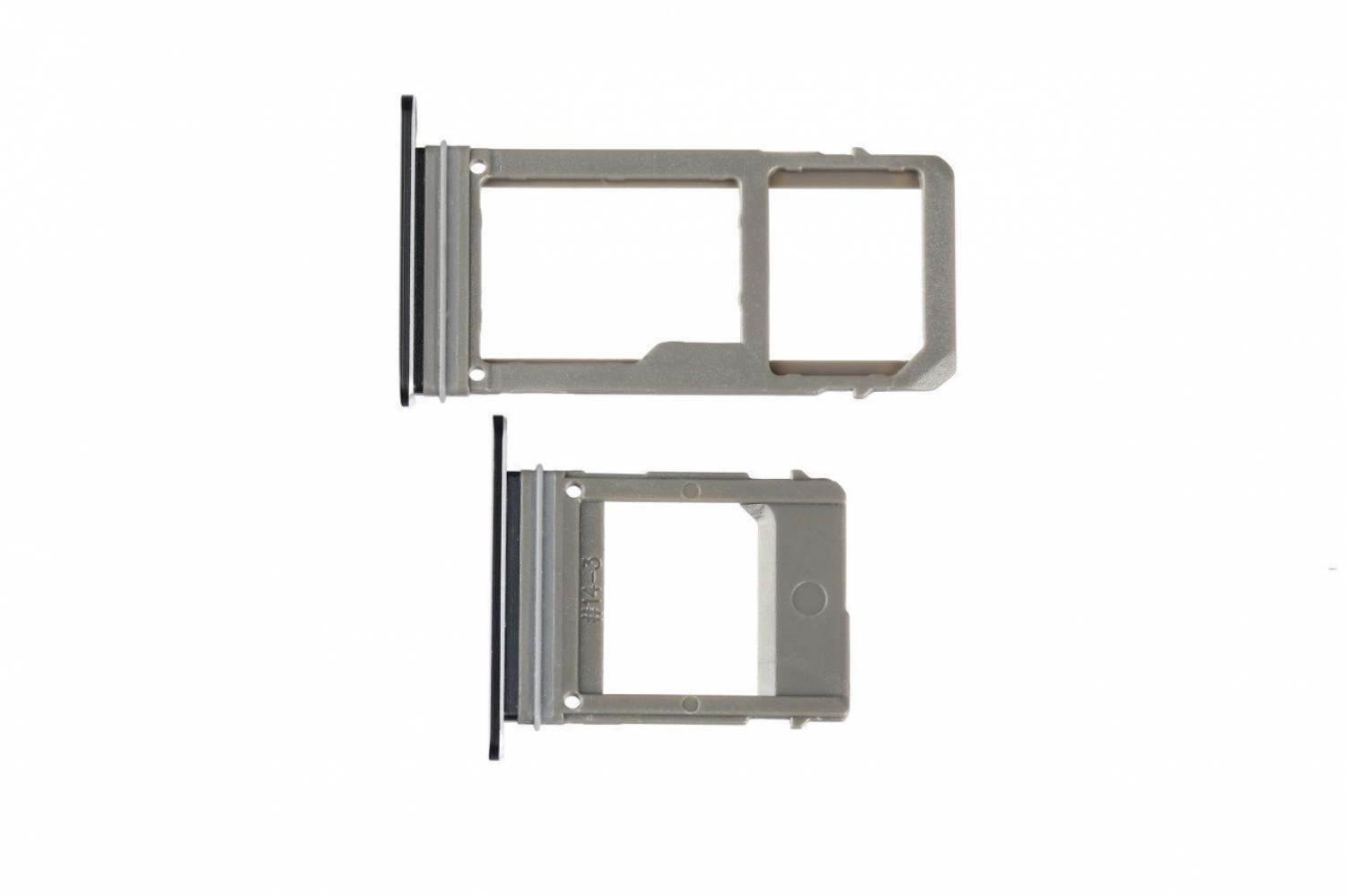 Samsung Galaxy A520 Sim Kart Tepsisi Siyah Çift