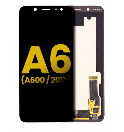 Samsung Galaxy A6 A600 Ekran Dokunmatik Siyah Orjinal Servis