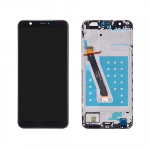 Huawei P Smart 2018 Ekran Dokunmatik Siyah Çıtalı