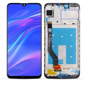 Huawei Y7 2019 Ekran Dokunmatik Siyah Çıtalı Orjinal
