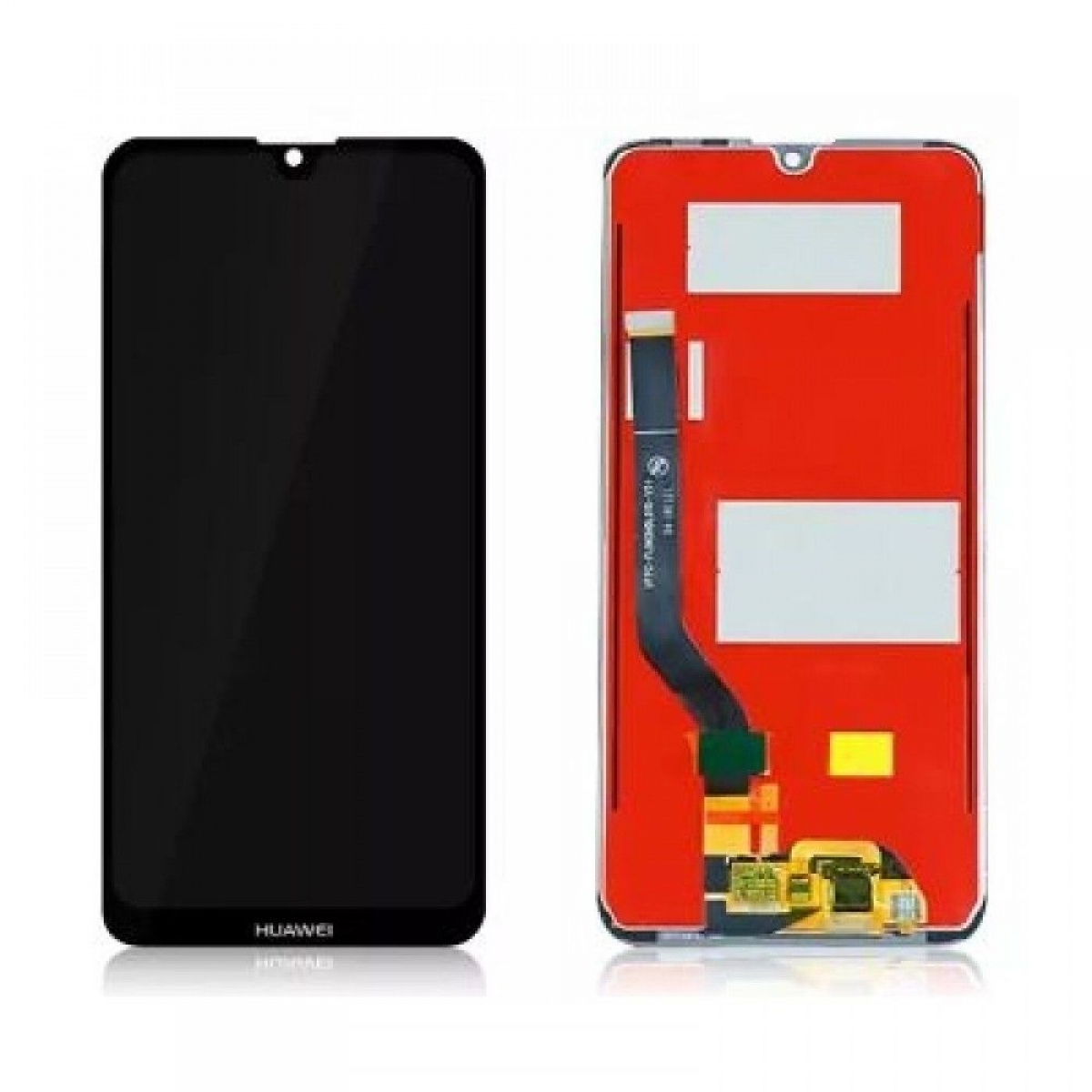 Huawei Y7 2019 Ekran Dokunmatik Siyah Çıtasız Orjinal