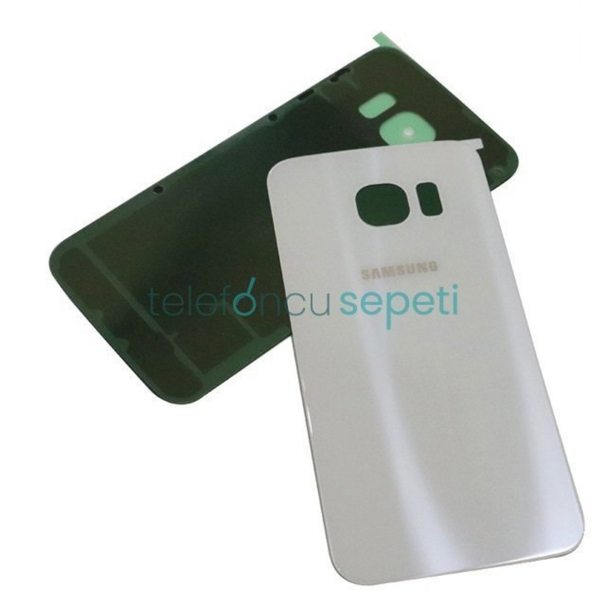 Samsung Galaxy S6 G920 Arka Kapak Beyaz Orjinal