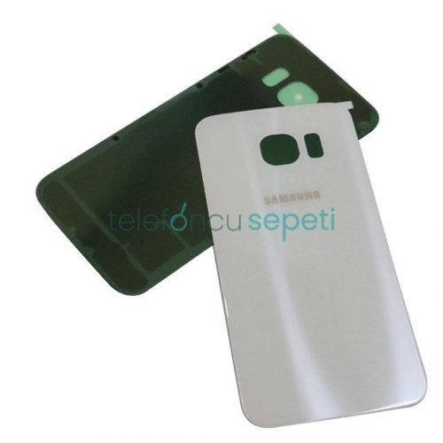 Samsung Galaxy S6 G920 Arka Kapak Beyaz Orjinal