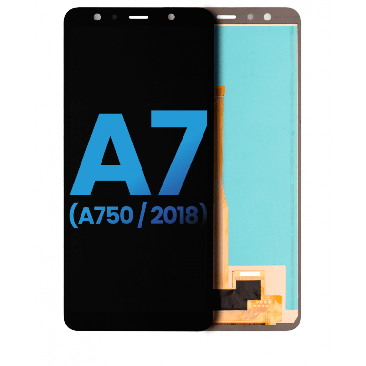 Samsung Galaxy A7 2018 A750 Ekran Dokunmatik Siyah Orijinal