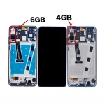 Huawei P30 Lite Ekran Dokunmatik Çıtalı Orijinal