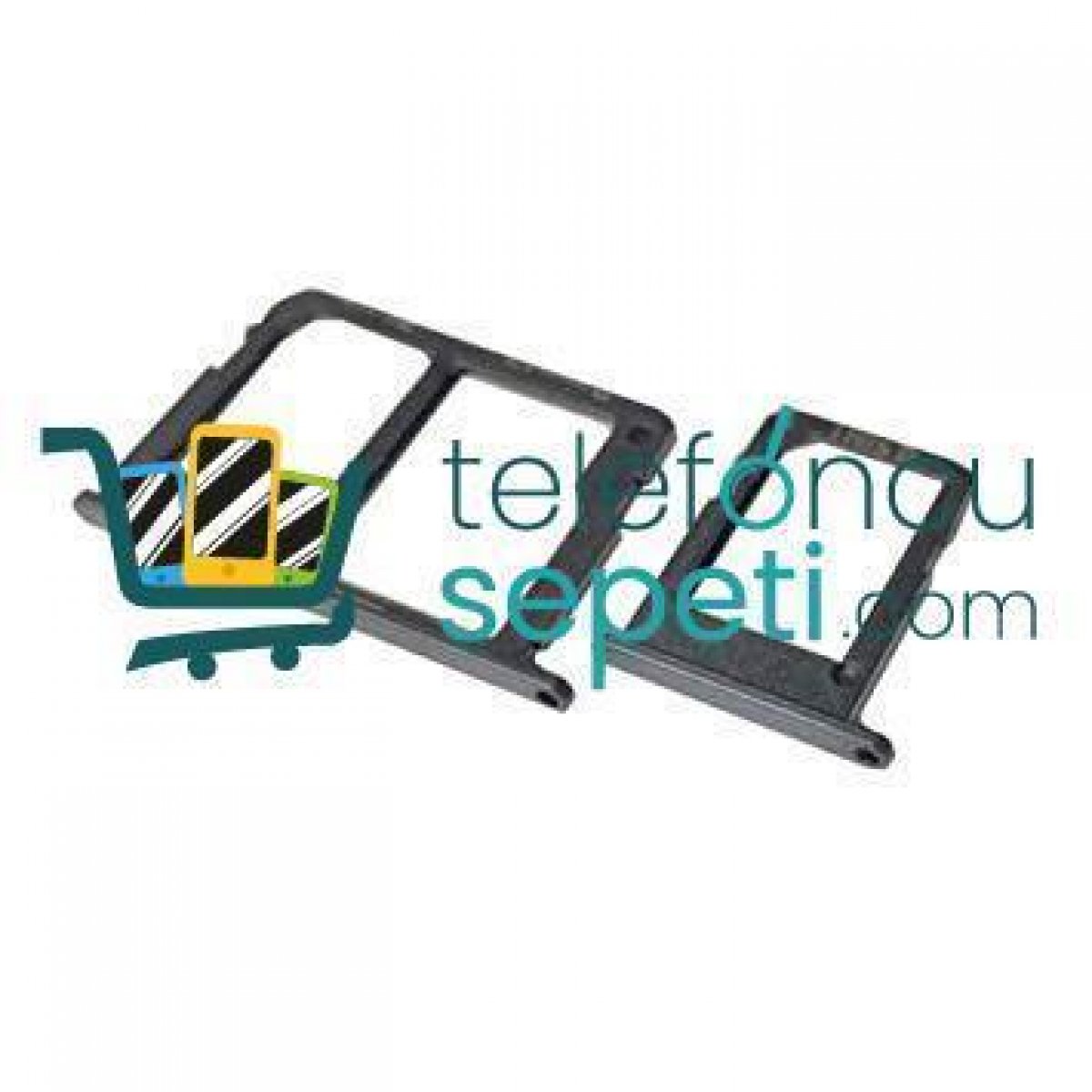 Samsung Galaxy J5 Pro 2017 J530 Sim Kart Tepsisi Siyah Çift