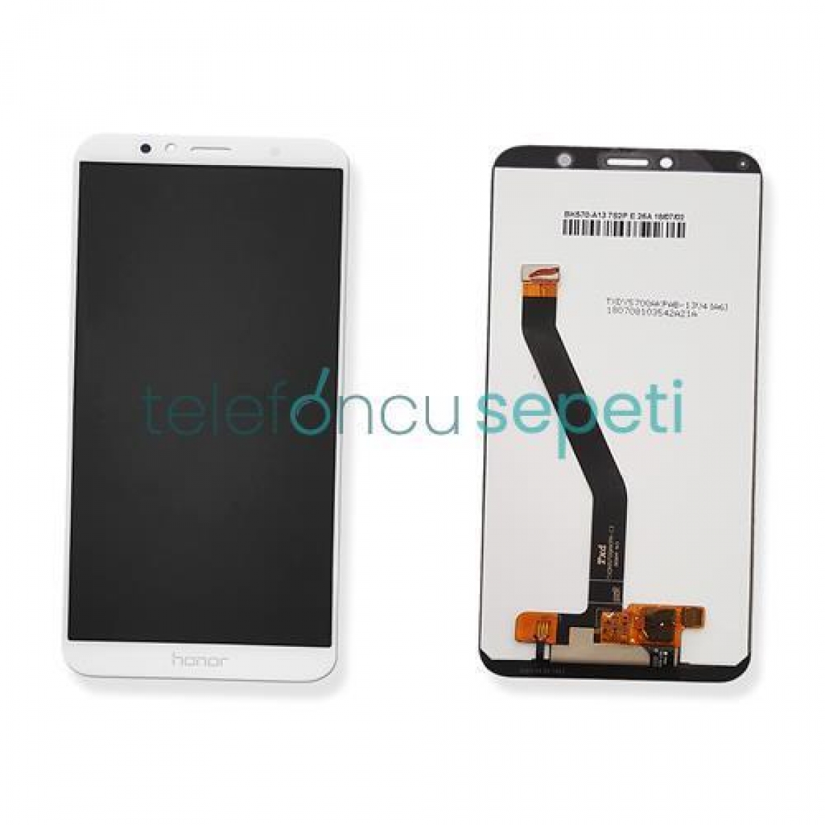 Huawei Honor 7a Dokunmatik Beyaz Çıtasız Ekran Huawei Honor 7a Dokunmatik Beyaz Çıtasız Ekran