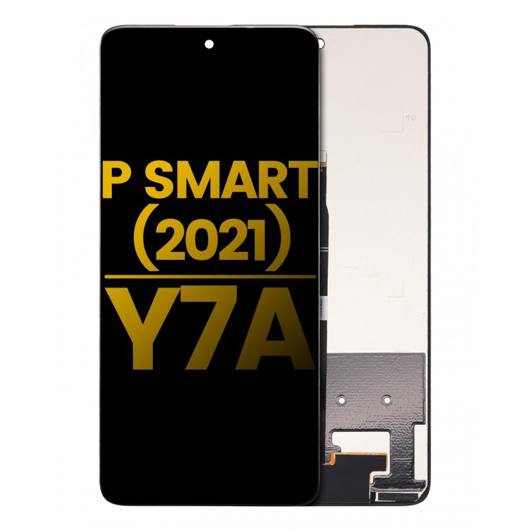 Huawei P Smart 2021 Ekran Dokunmatik Siyah Çıtasız Orjinal