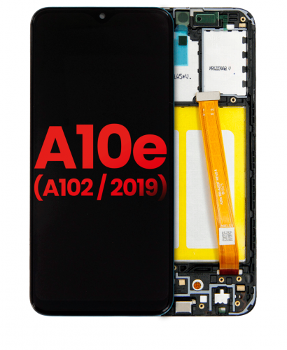 Samsung Galaxy A10E A102 Ekran Dokunmatik Siyah Çıtalı A Plus Kalite