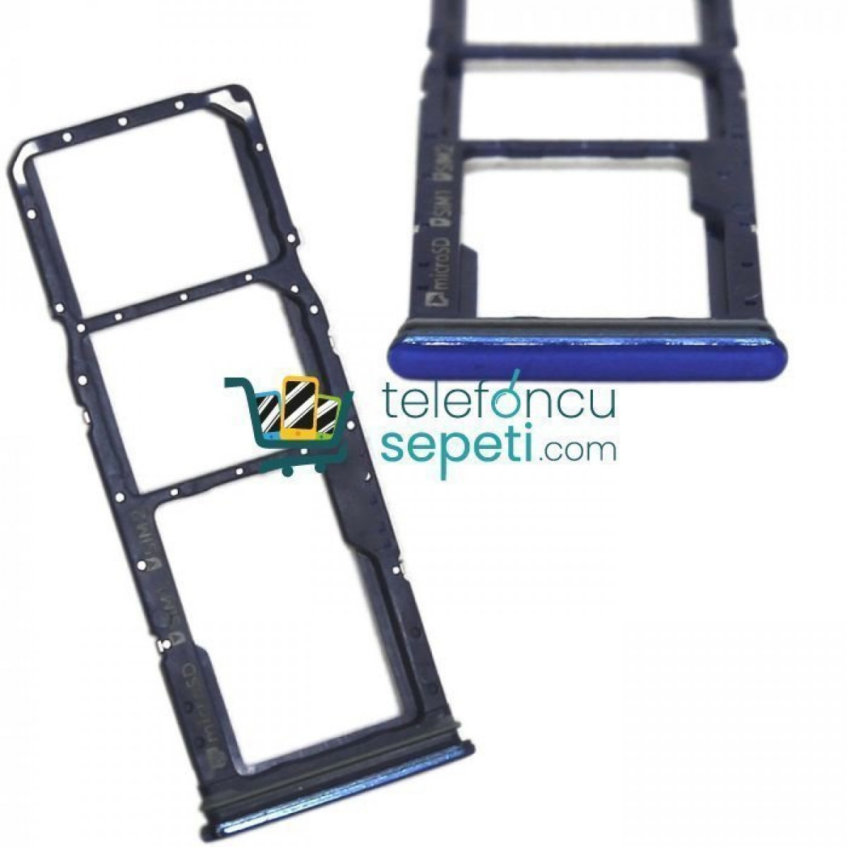 Samsung Galaxy A7 2018 A750 Sim Kart Tepsisi Mavi