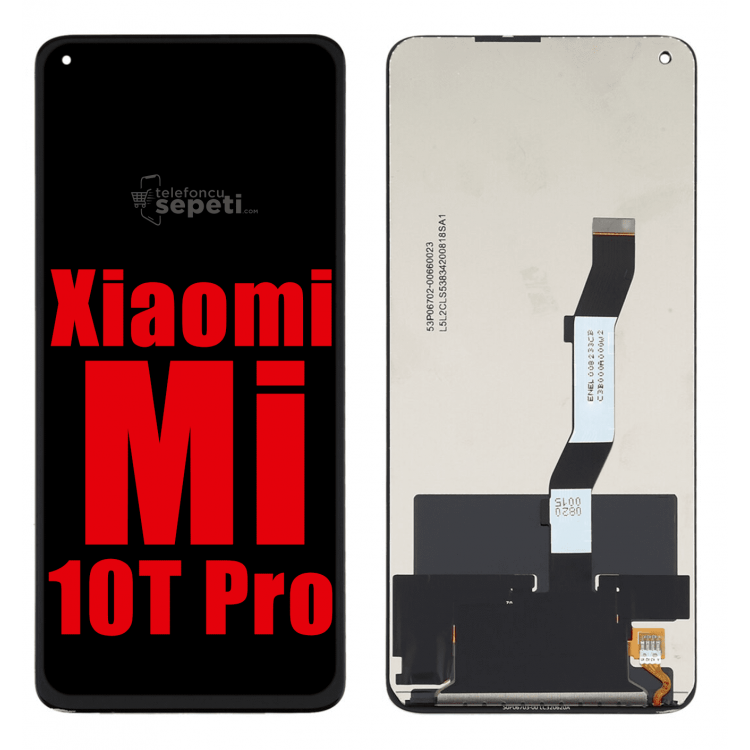 Xiaomi Mi 10t Pro Ekran Dokunmatik Siyah Çıtasız A Plus Kalite