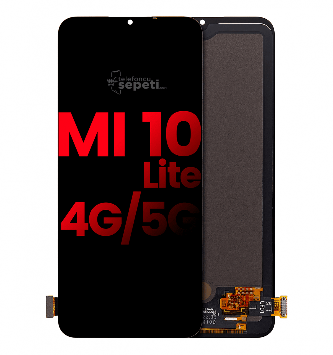 Xiaomi Mi 10 Lite Ekran Dokunmatik Siyah Çıtasız %100 Orijinal