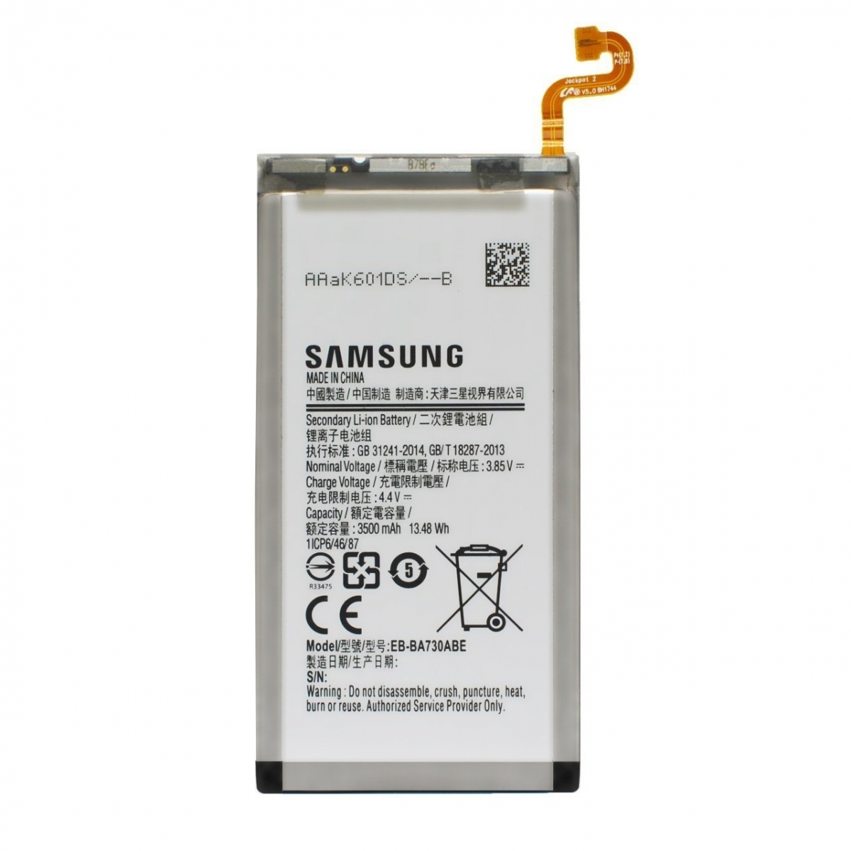 Samsung Galaxy A8 Plus 2018 A730 Batarya Pil Orjinal