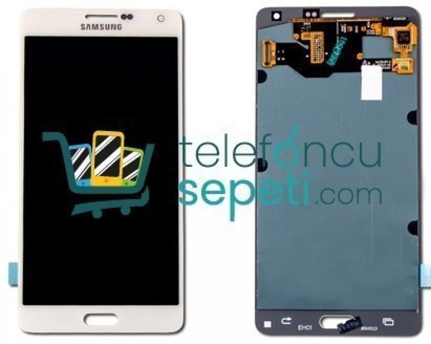 Samsung Galaxy A7 A700 Ekran Dokunmatik Beyaz Orjinal Servis