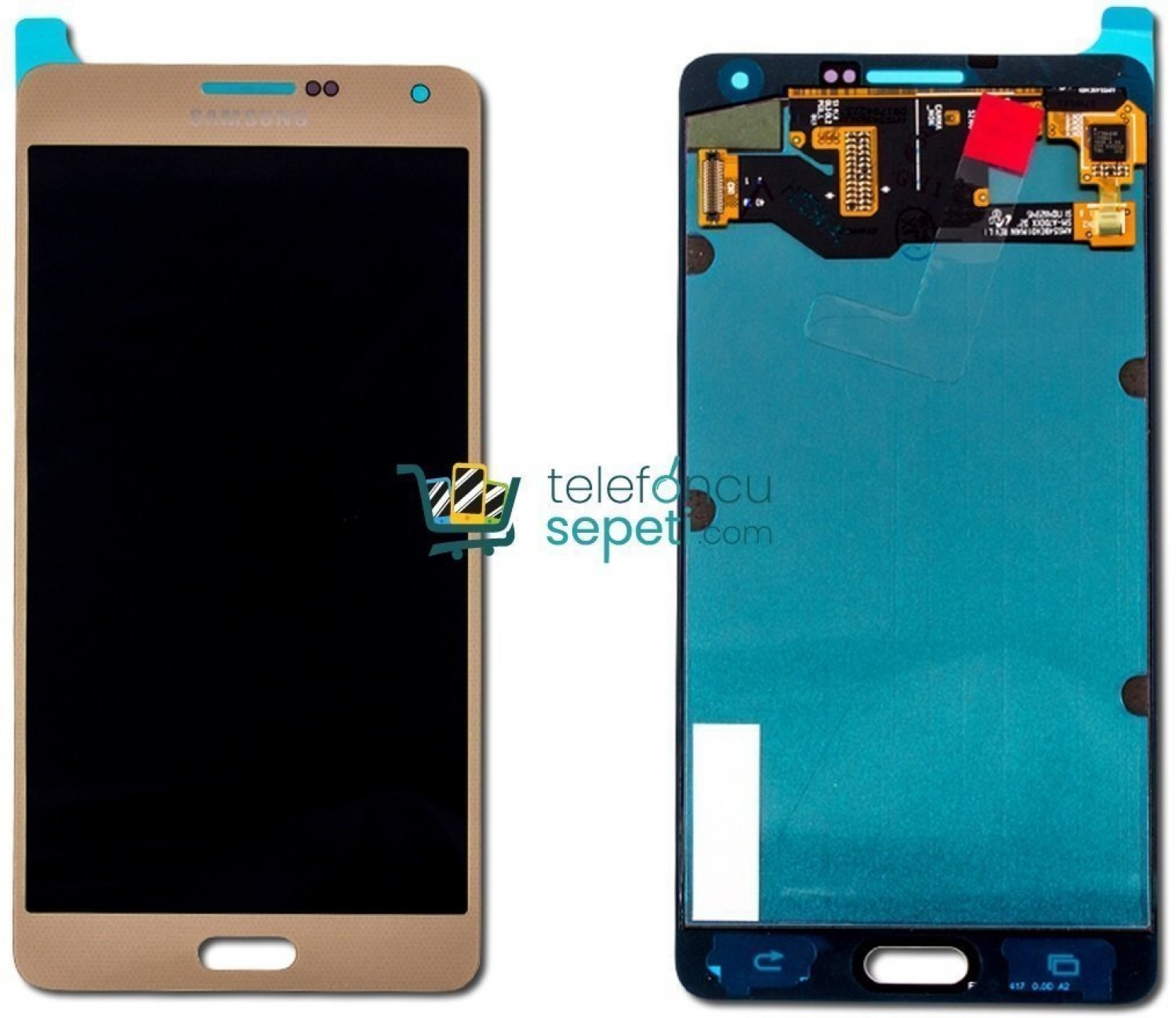 Samsung Galaxy A7 A700 Ekran Dokunmatik Gold Orjinal Servis