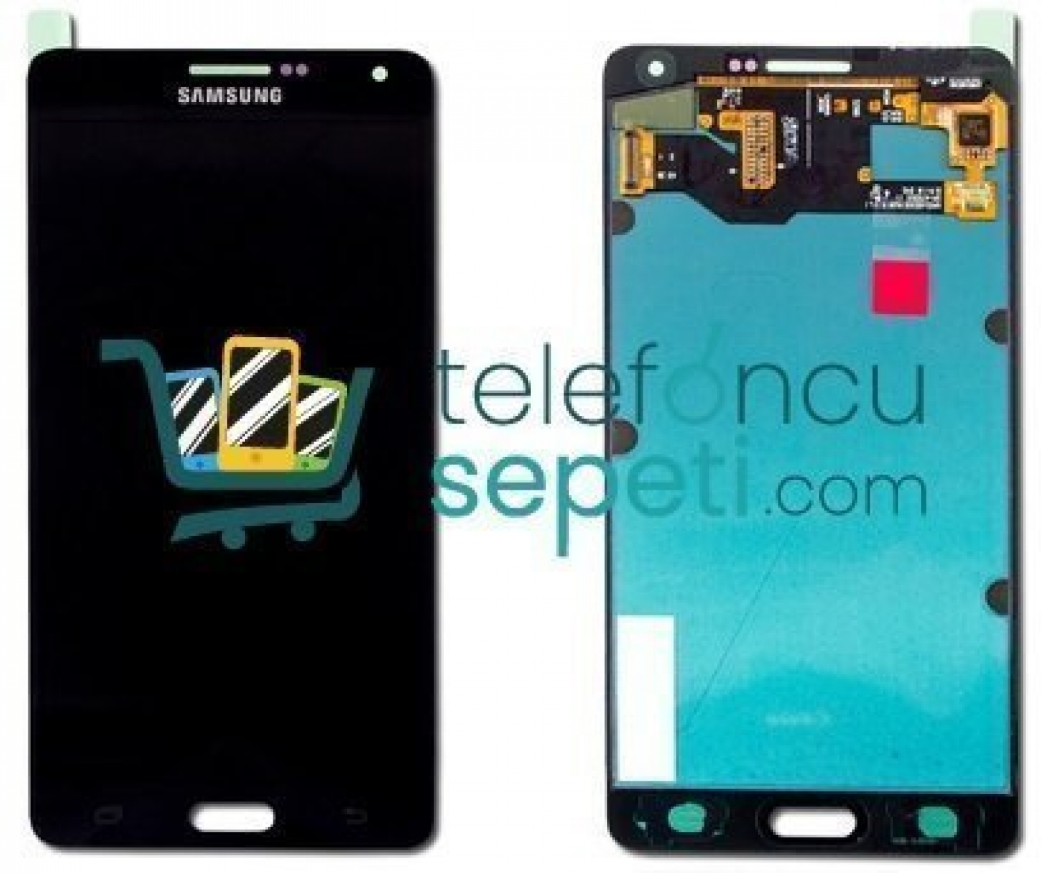 Samsung Galaxy A7 A700 Ekran Dokunmatik Siyah Orjinal Servis