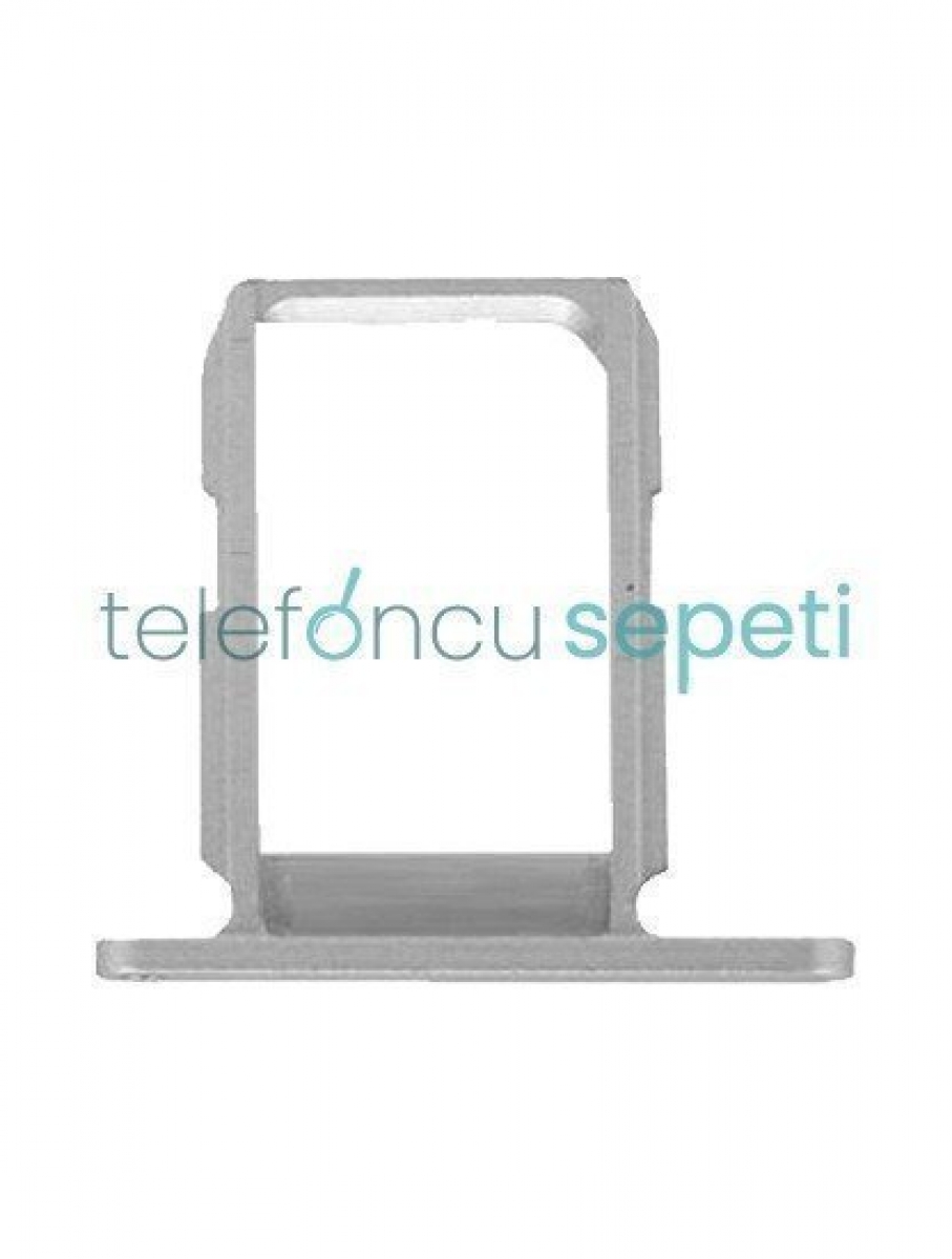 Samsung Galaxy S6 G920 Sim Kart Tepsisi Gümüş