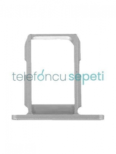 Samsung Galaxy S6 G920 Sim Kart Tepsisi Gümüş