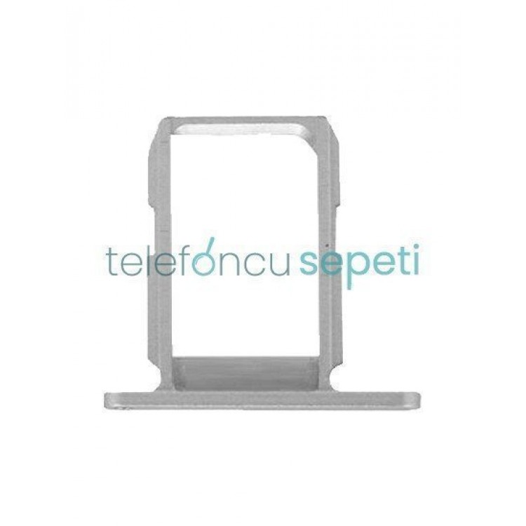 Samsung Galaxy S6 G920 Sim Kart Tepsisi Gümüş