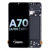 Samsung Galaxy A70 A705 Ekran Dokunmatik Siyah Çıtalı Orijinal %100 Servis Ürün