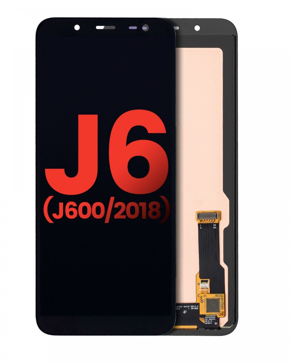 Samsung Galaxy J6 J600 Ekran Dokunmatik Siyah Orjinal Servis