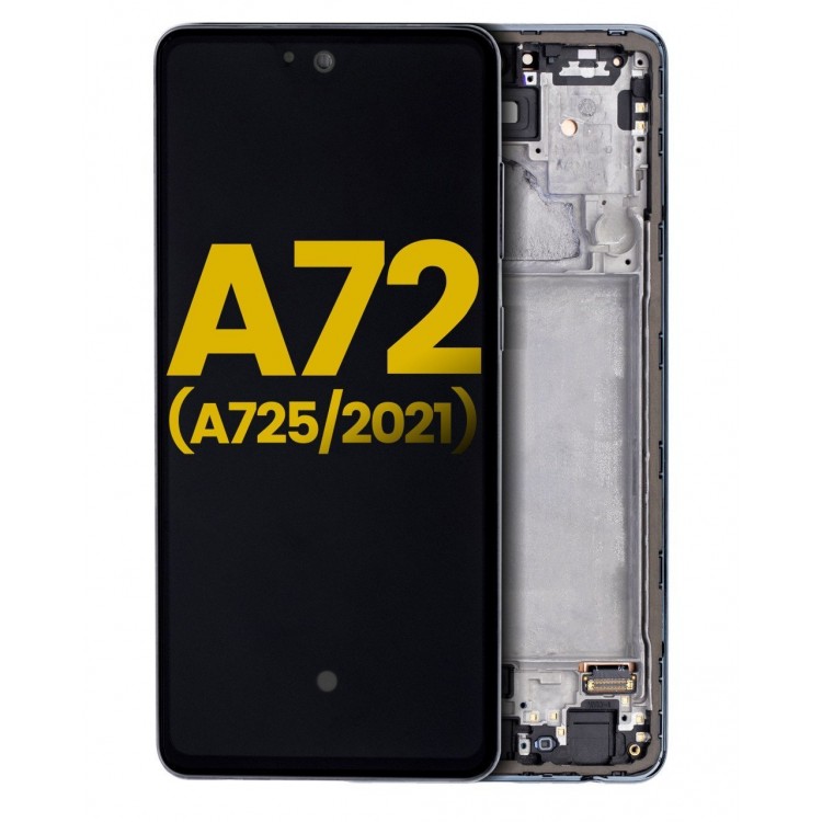 Samsung Galaxy A72 A725 Ekran Dokunmatik Çıtalı Orijinal